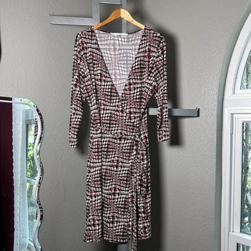 Vintage 90s Y2K Max Studio Wrap Dress XL